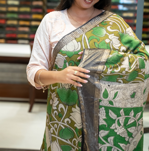 Kalamkari Saree