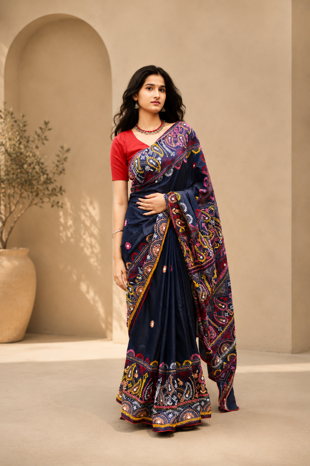 Blended Bangalore with Lambani Work