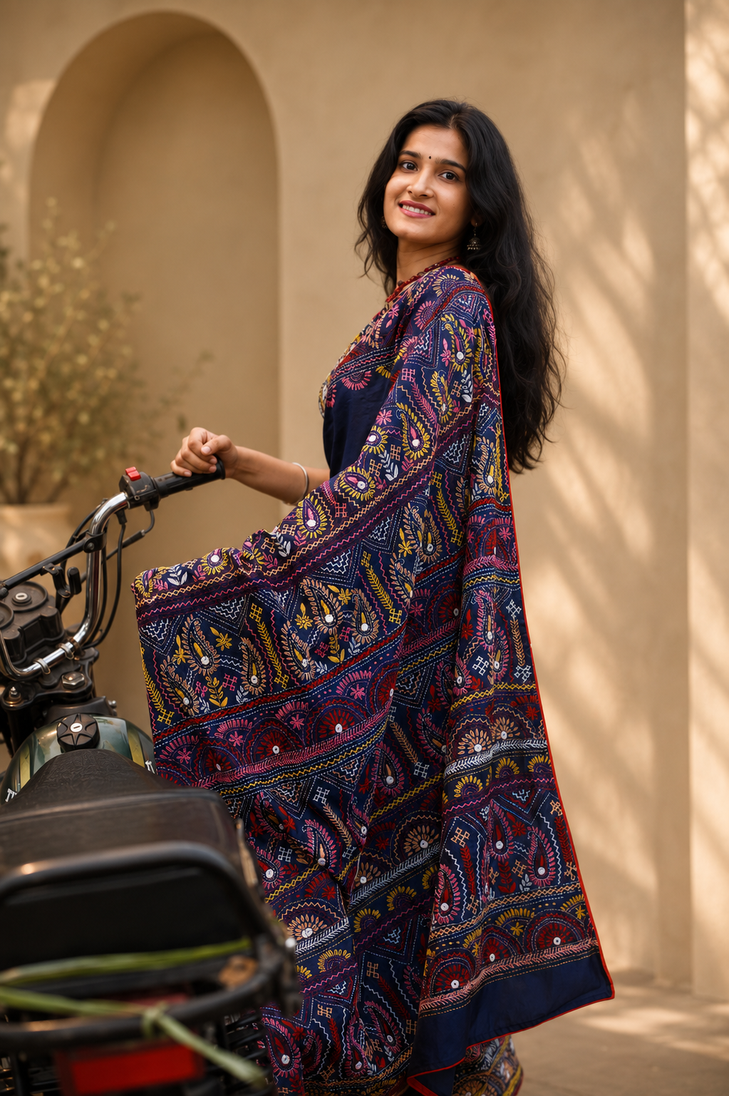 Blended Bangalore with Lambani Work