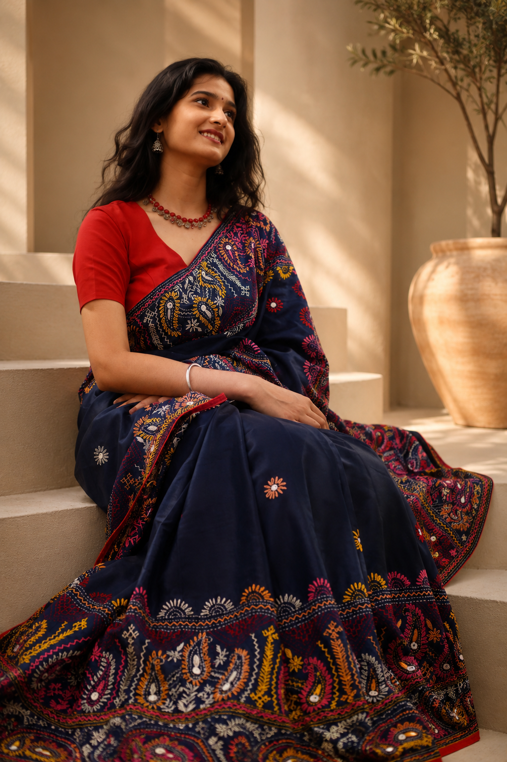 Blended Bangalore with Lambani Work